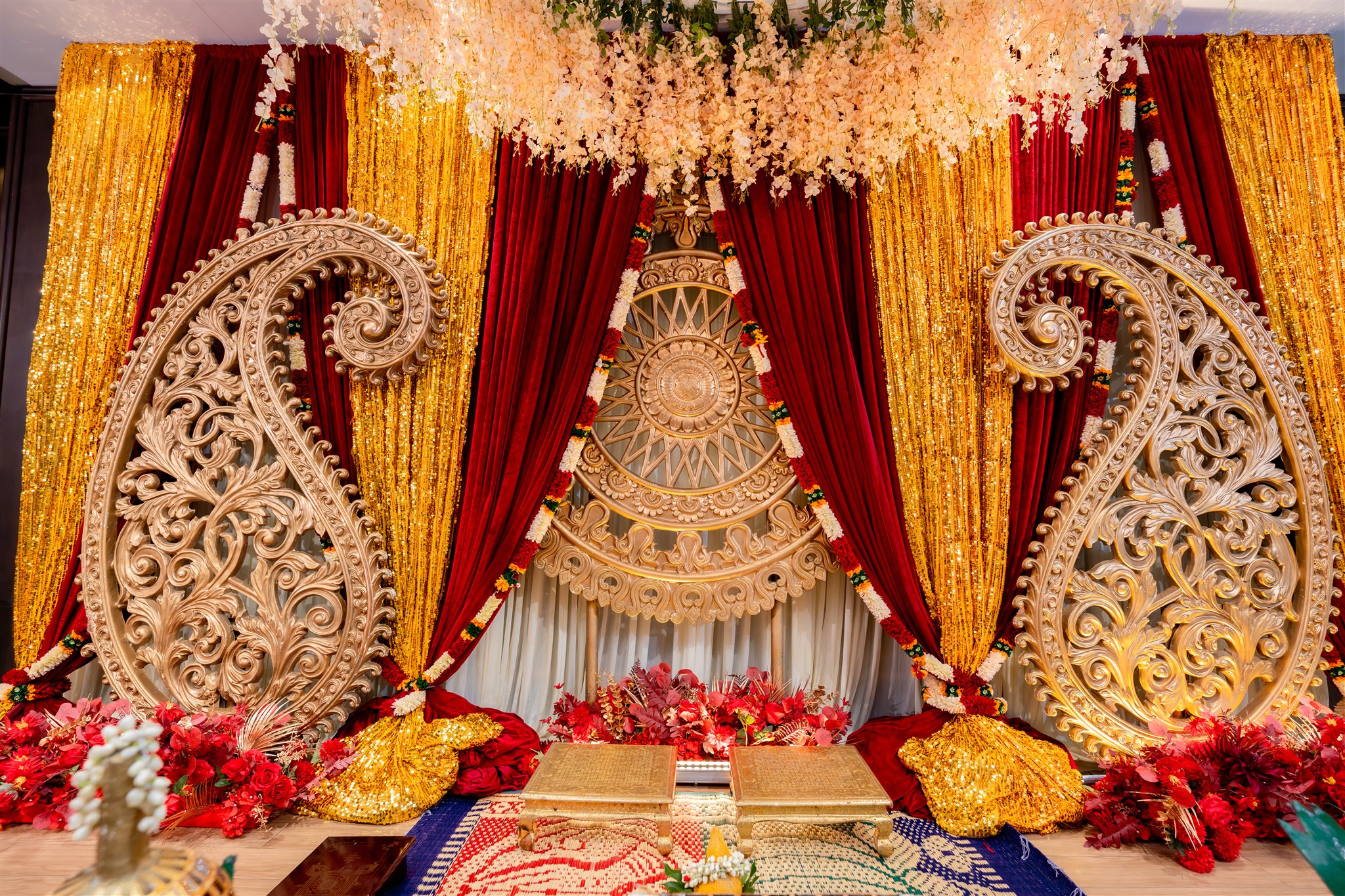 Asha Devi & Saktivelu Indian Wedding